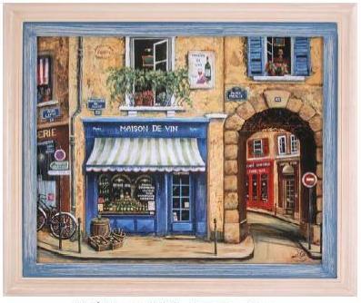 Картина "Дороги Парижа"