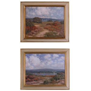 Диптих "Вид на озеро"