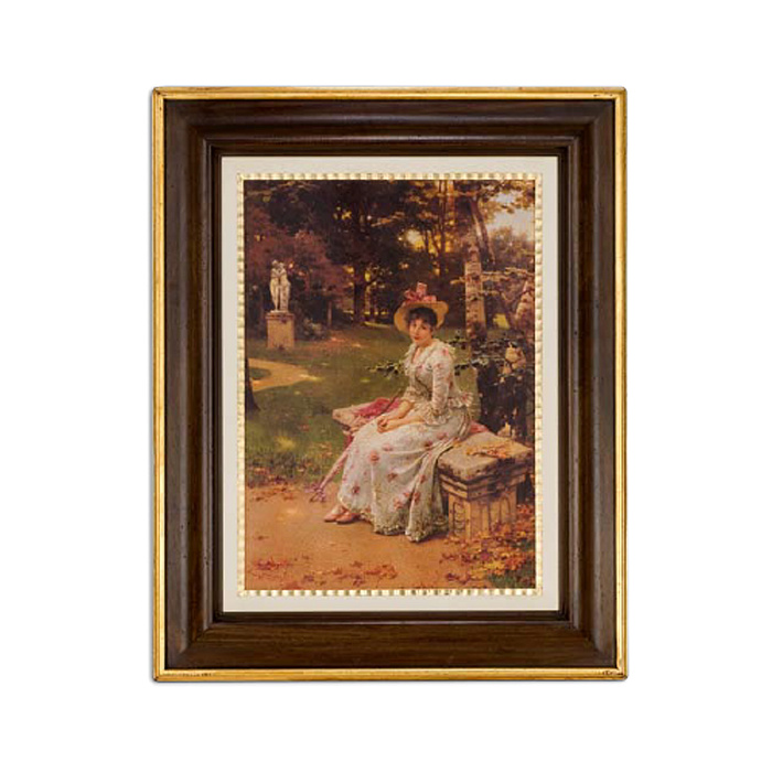 Картина "Сидящая дама" Картина "Сидящая дама"