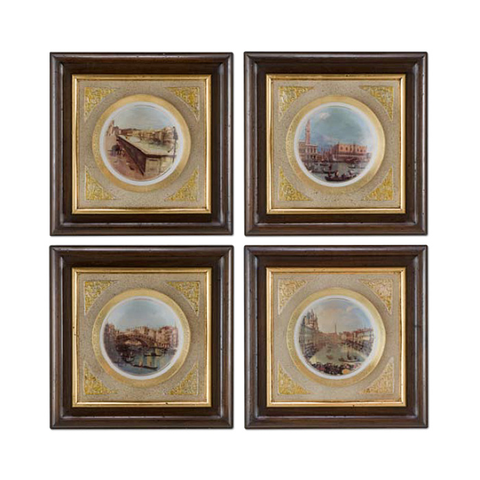 Картины "Блюда с видами городов" Картины "Блюда с видами городов"