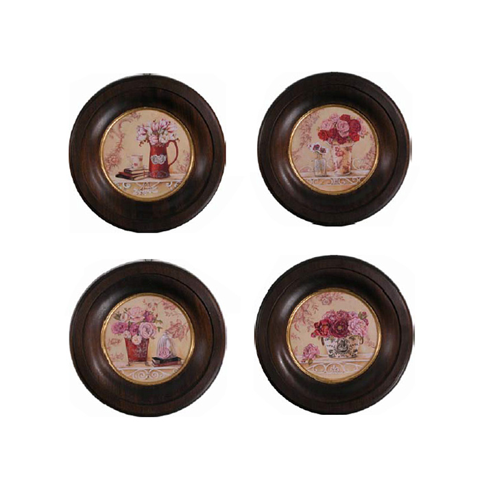 Картины круглые "Вазочки с цветами" Картины круглые "Вазочки с цветами"