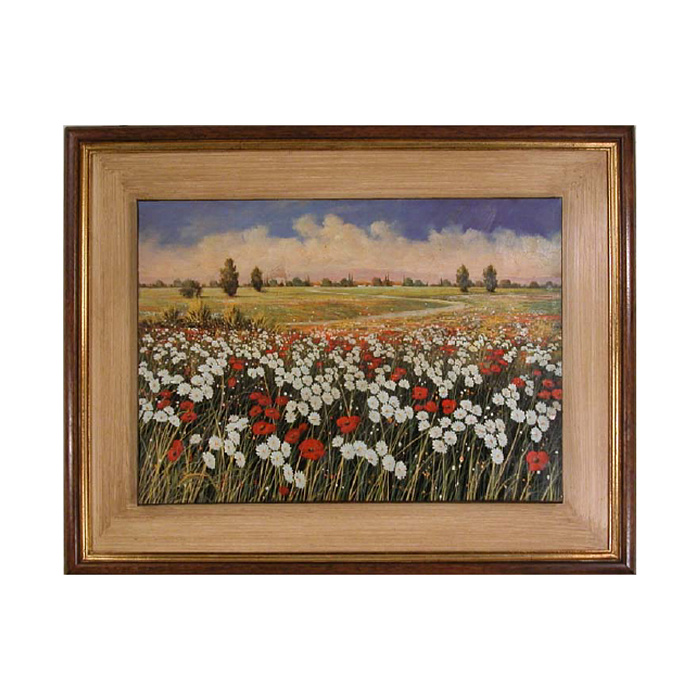 Картина "Пейзаж с ромашками" Картина "Пейзаж с ромашками"