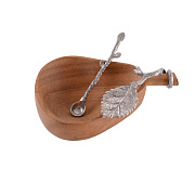 Солонка с ложкой "Груша"