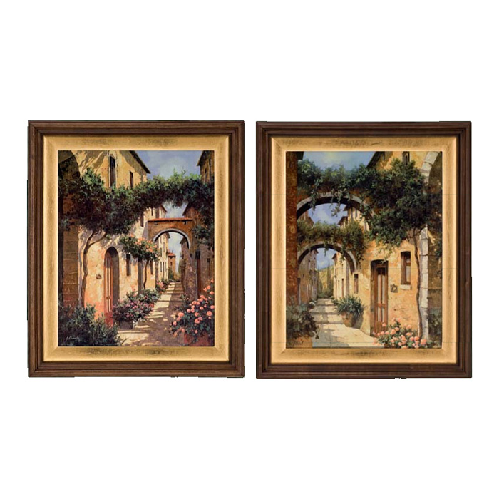 Картина "Городок" Картина "Городок"