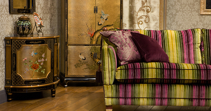 Гостиная в стиле шинуазри Гостиная в стиле шинуазри