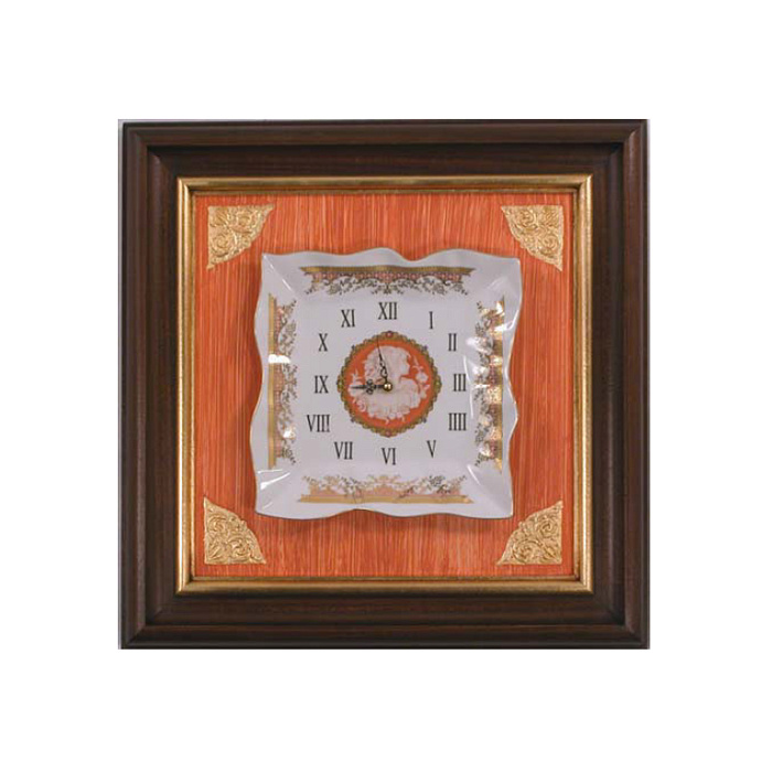 Часы с фарфором Часы с фарфором