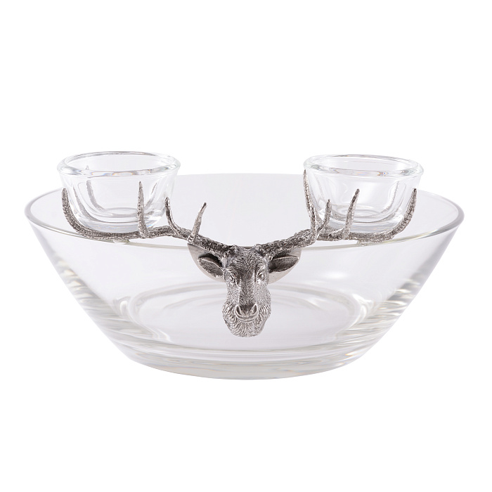 Салатник тройной "Лесной олень" Салатник тройной "Лесной олень"