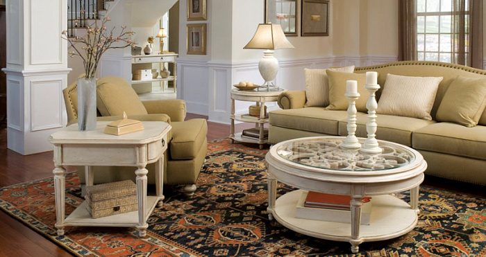 Светлая гостиная 