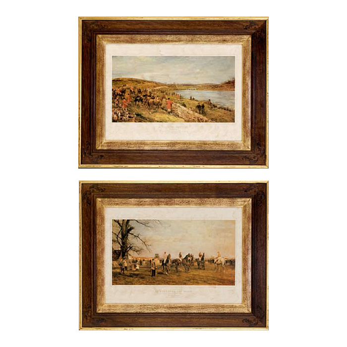 Картины "Английская охота" Картины "Английская охота"