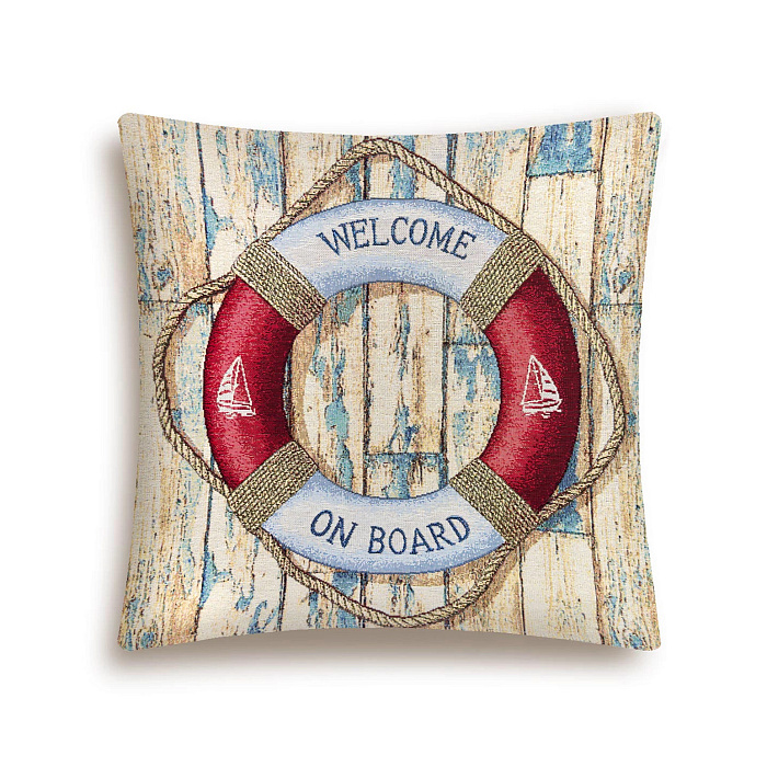 Наволочка "Морской клуб. Круг" Наволочка "Морской клуб. Круг"